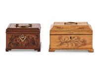 Two English Tea Caddies
