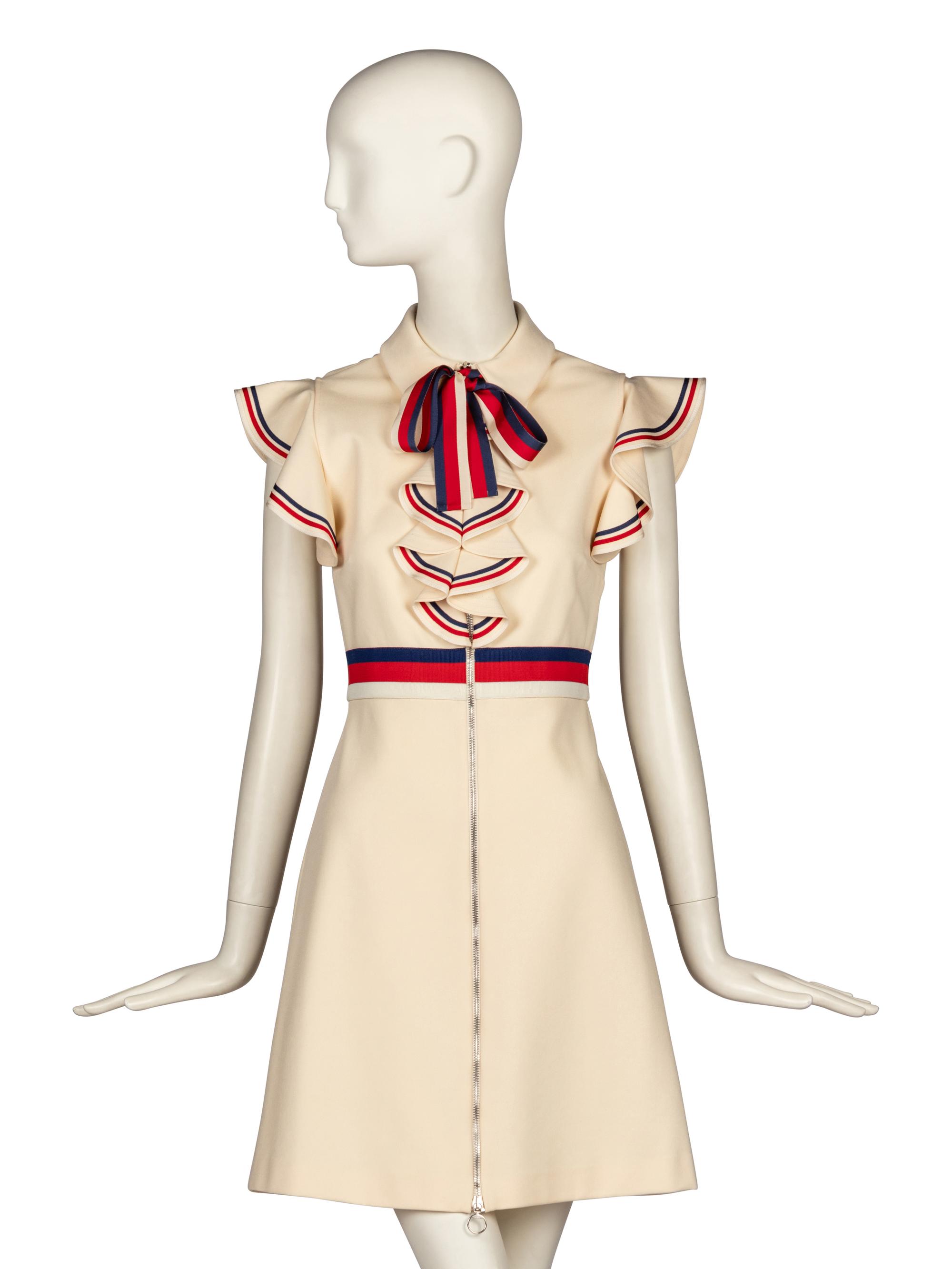 Gucci, Knit Shirt Dress