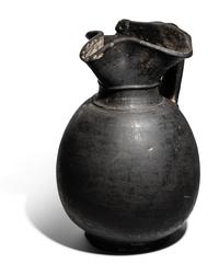 An Etruscan Bucchero Oinochoe