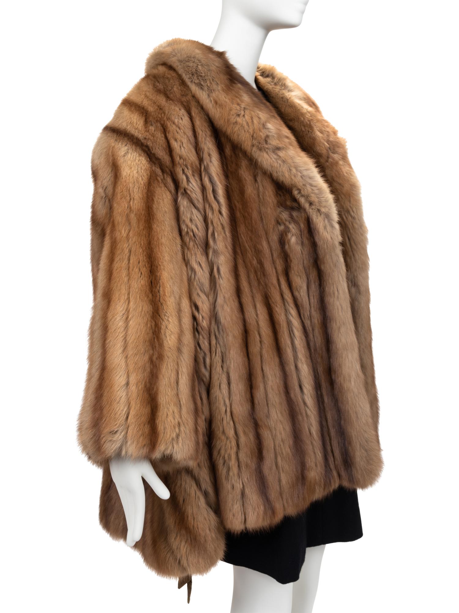 Russian Sable Fur Coat