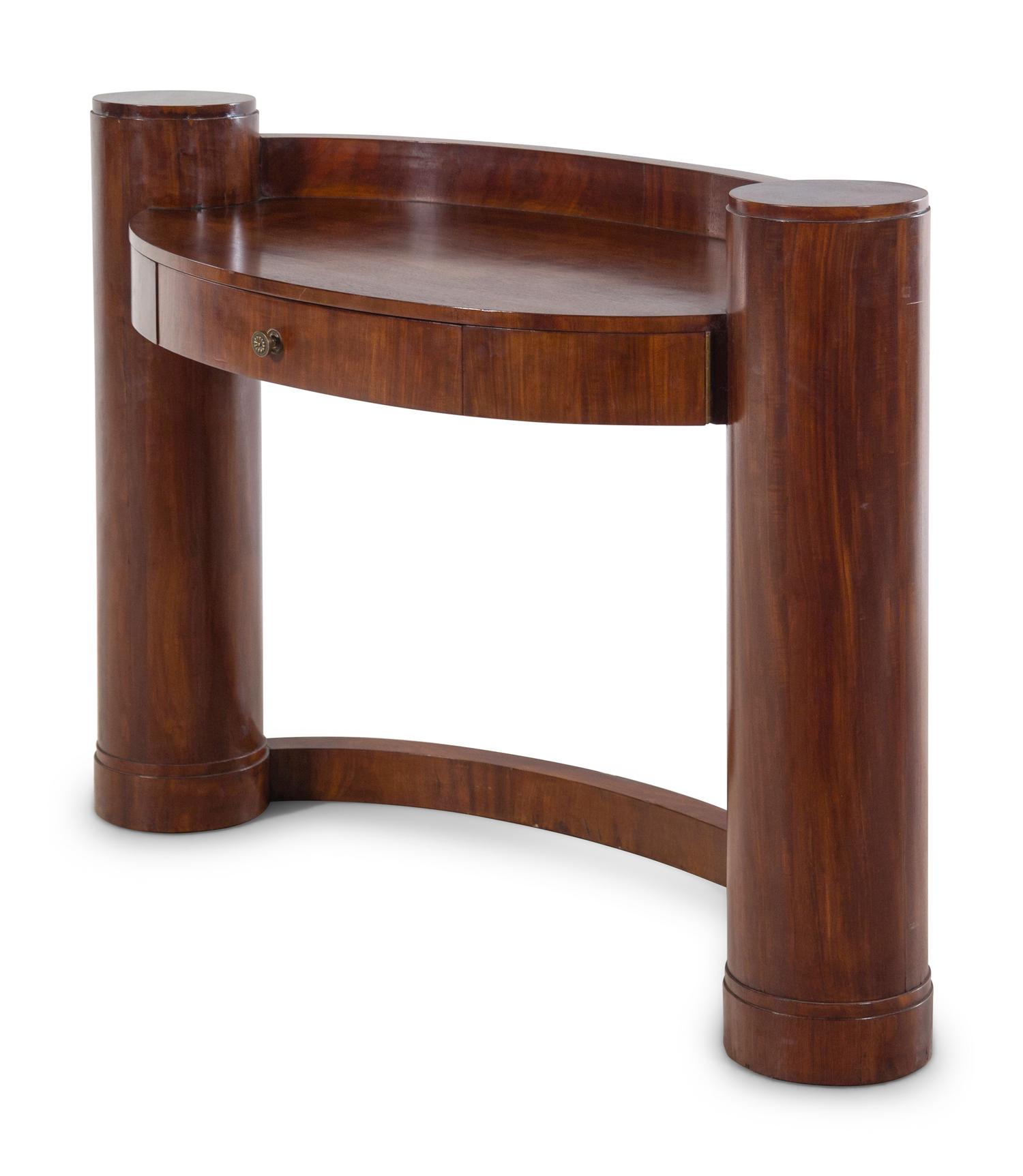 A Biedermeier Style Mahogany Writing Table