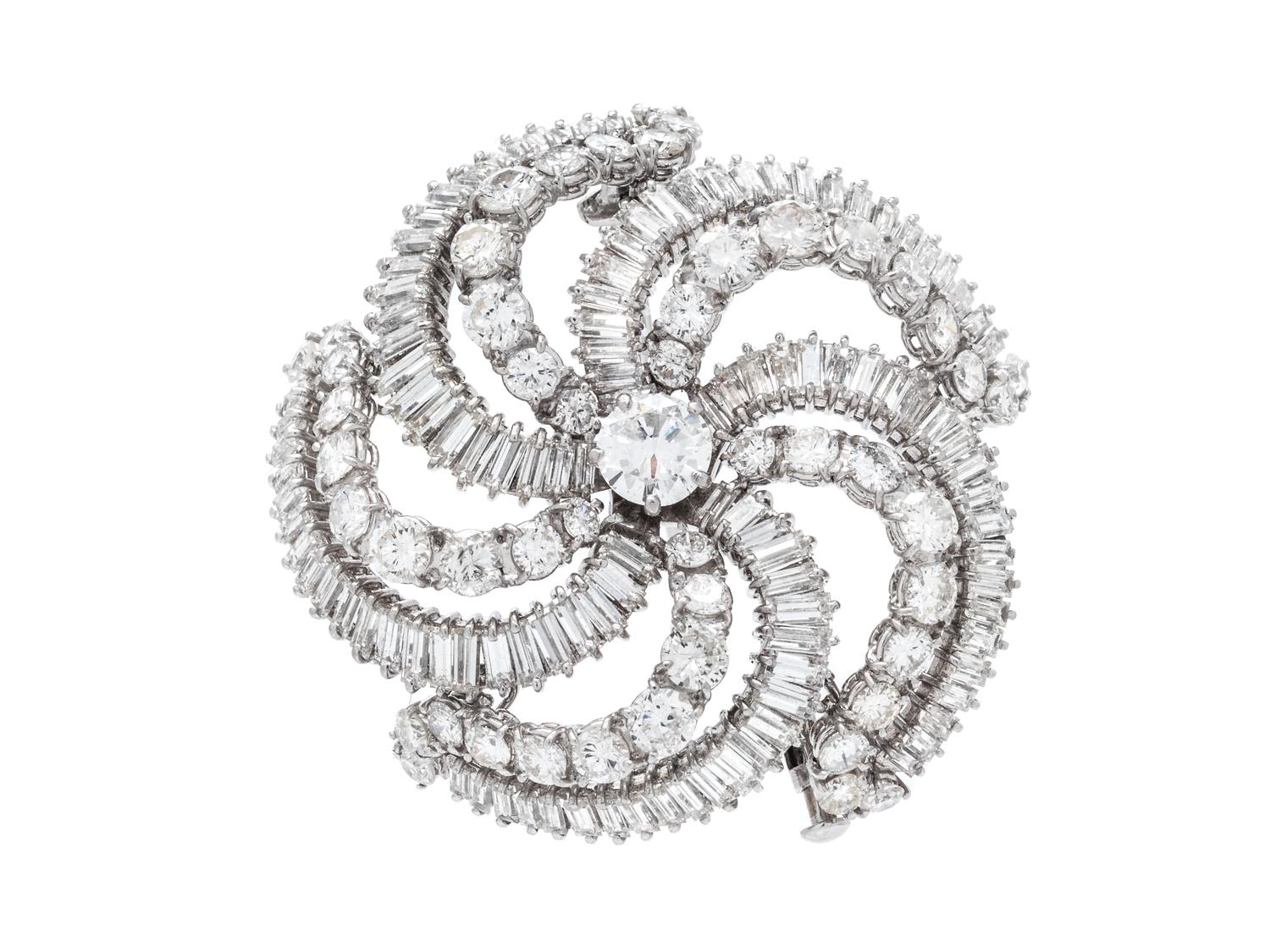 DIAMOND BROOCH