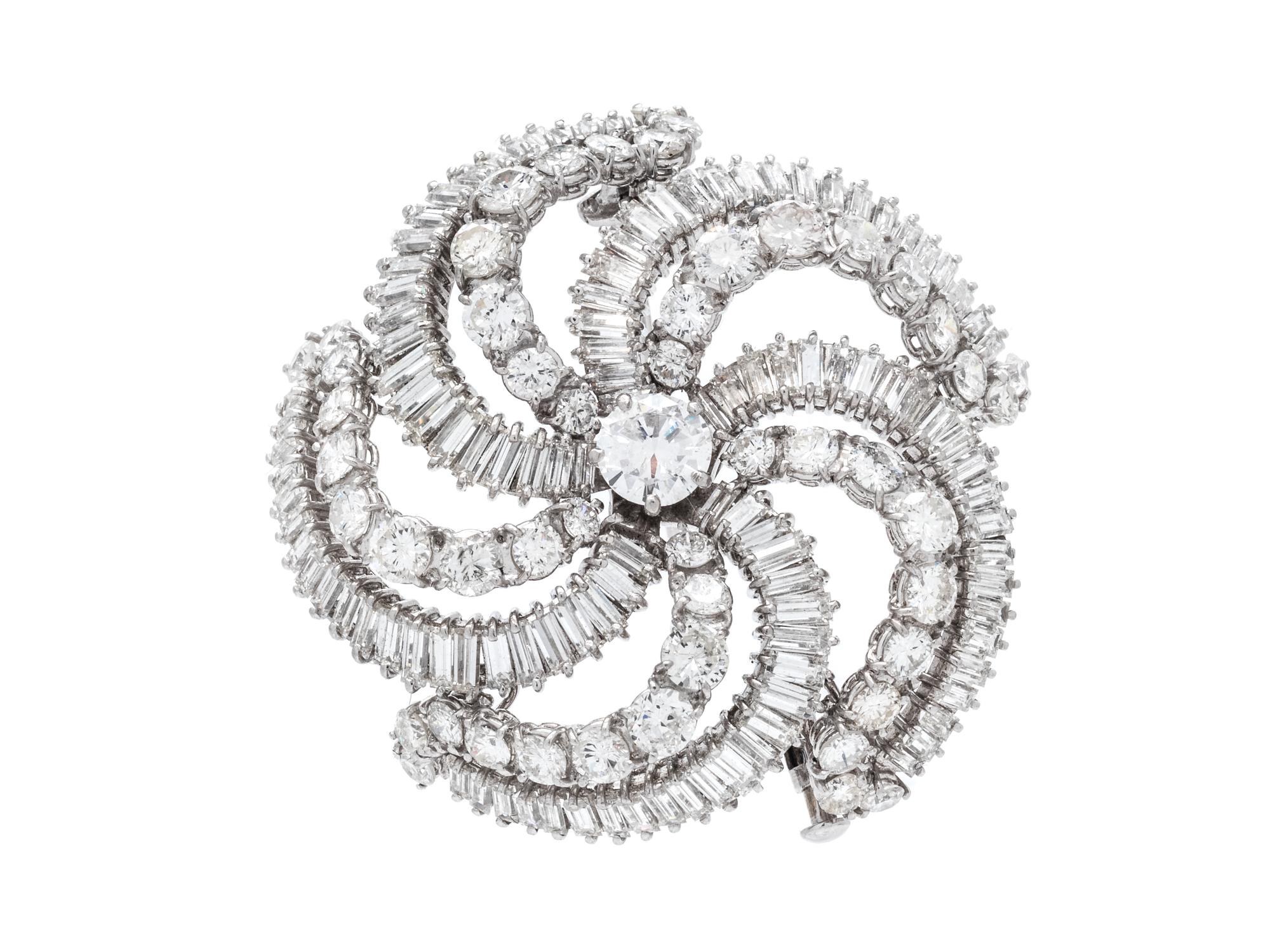 DIAMOND BROOCH