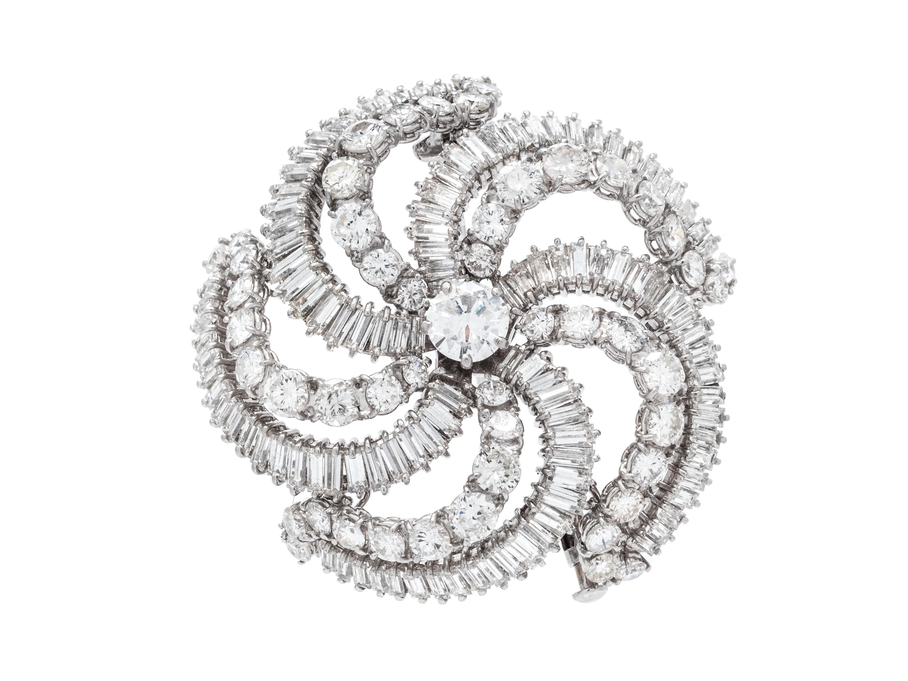 DIAMOND BROOCH