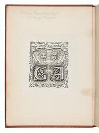 WILDE, Oscar (1854-1900). Lady Windermere's Fan. London: Elkin Mathews and John Lane, 1893. FIRST EDITION, PRESENTATION COPY.
