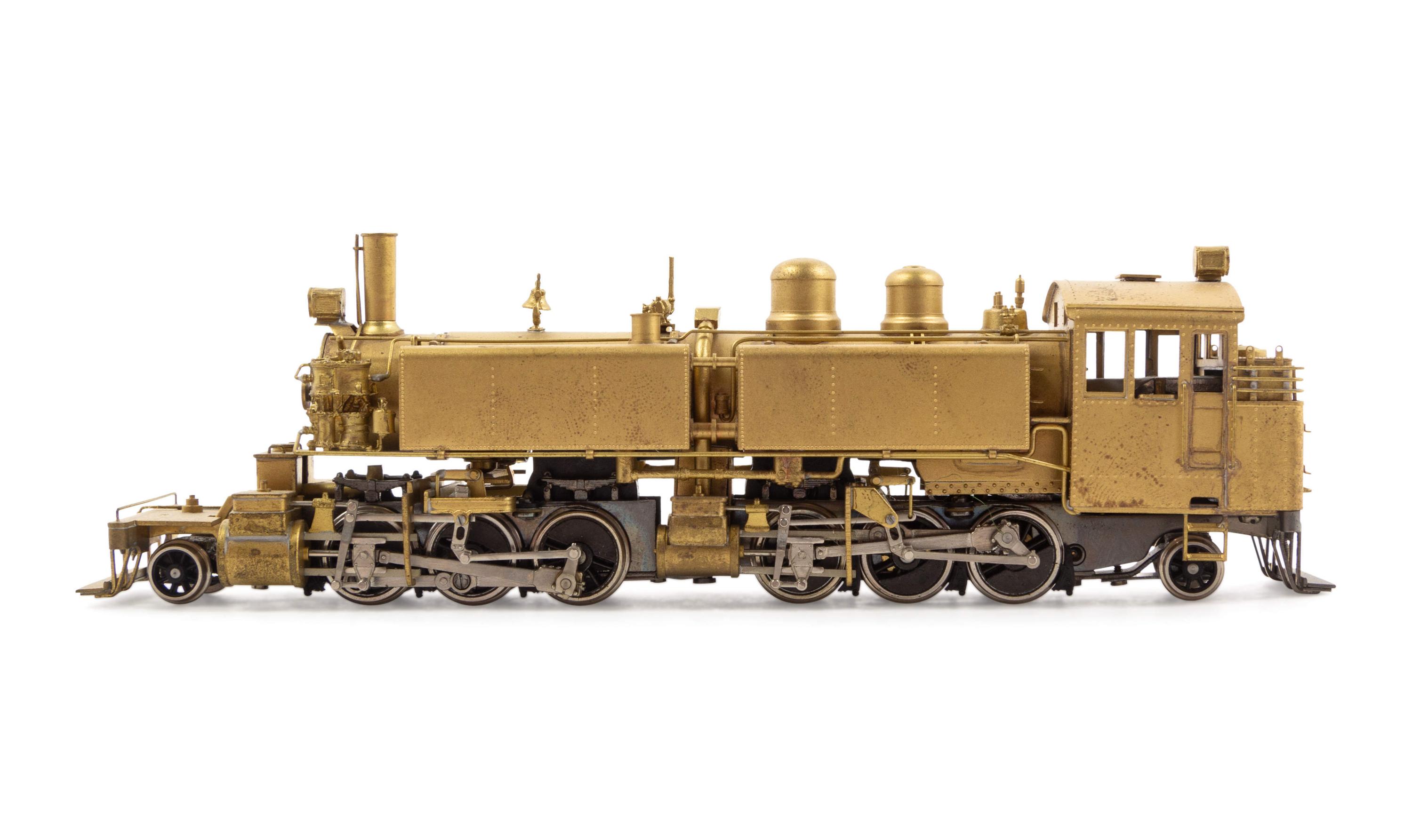 A Group of Three Brass HO-Gauge Locomotives
