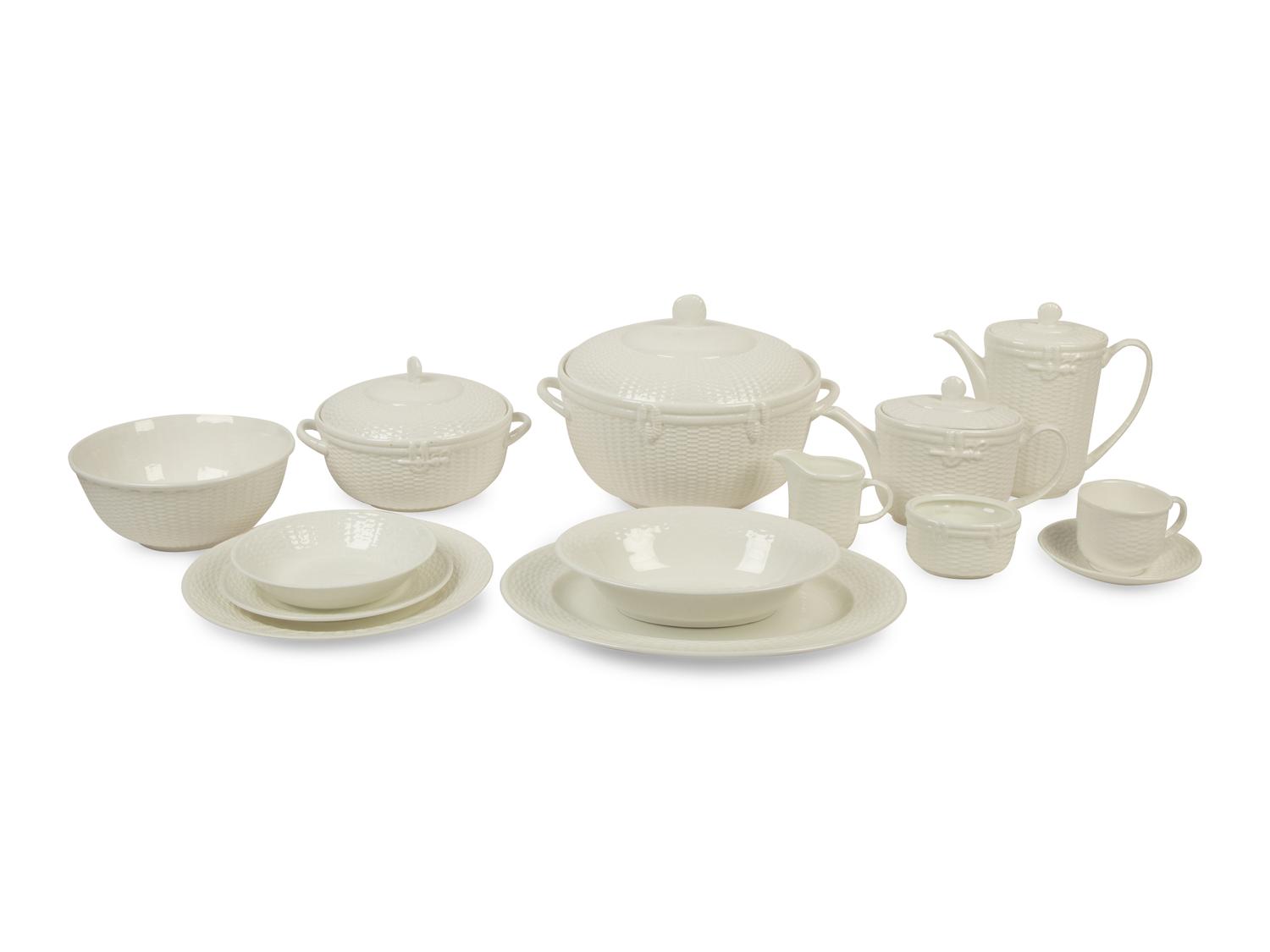 A Wedgwood Porcelain Partial Dinner Service — 20TH/21ST CENTURY