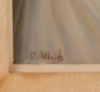 A Continental Painted Porcelain Plaque