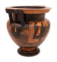 An Attic Black-Figured Column-Krater