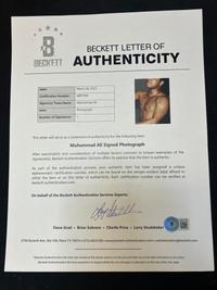 A Group of Boxing Champions Signed Autograph Items Including Muhammad Ali (Beckett Authentication Services Letter)