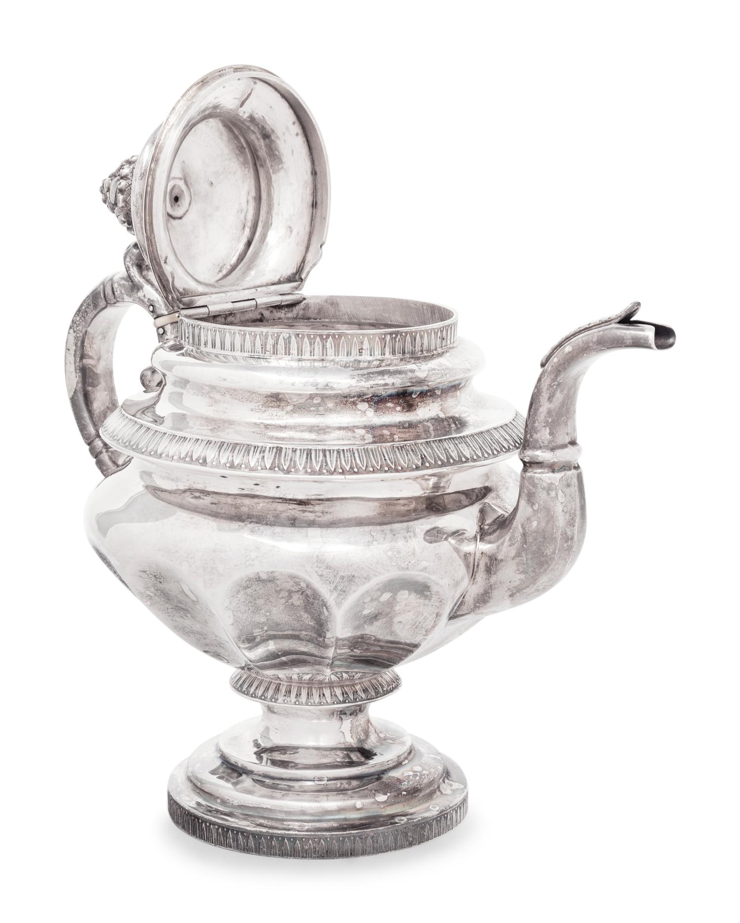 An American Silver Teapot