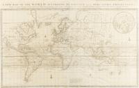 [MAP]. MOLL, Herman (1654-1732). A New Map of the World according to Wright's alias Mercator's Projection . London: for Mount & Page, ca 1705.
