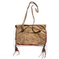 Apsáalooke (Crow) or Nez Perce Beaded Buffalo Hide Work Bag
