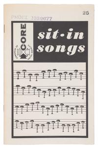 [CIVIL RIGHTS]. CORE Sit-In Songs . New York: Congress of Racial Equality, 1962.
