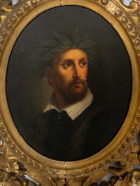 Portraits of Leonardo da Vinci and Torquato Tasso (a pair of paintings)