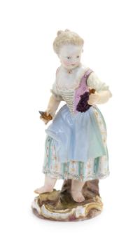 A Meissen Porcelain Figure Height 5 1/2 inches. — LATE 19TH/EARLY 20TH CENTURY