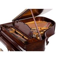 A Steinway and Sons Louis XV Style Walnut Grand Piano
