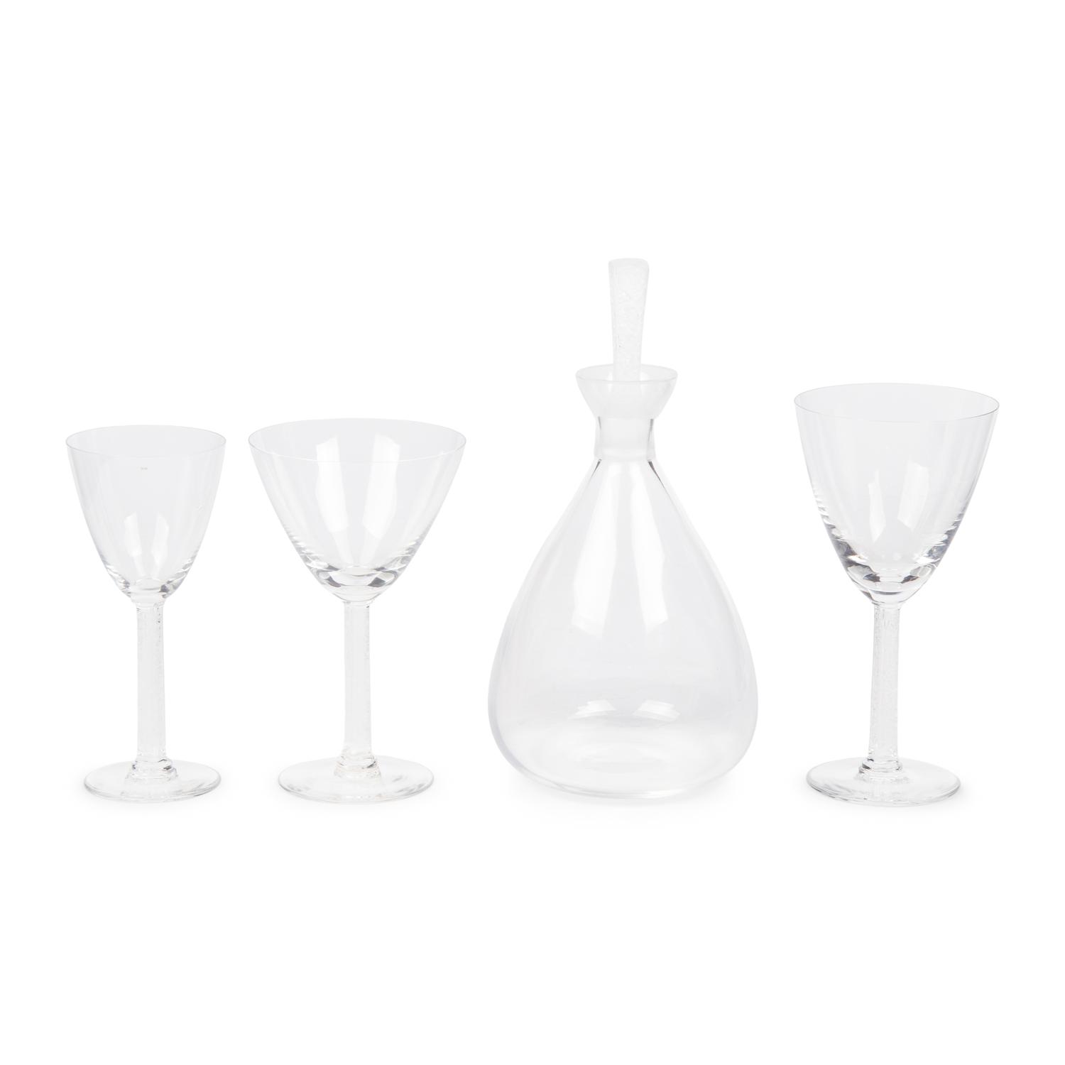 A Lalique Phalsbourg Stemware Service