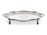A George III Silver Tea Kettle
