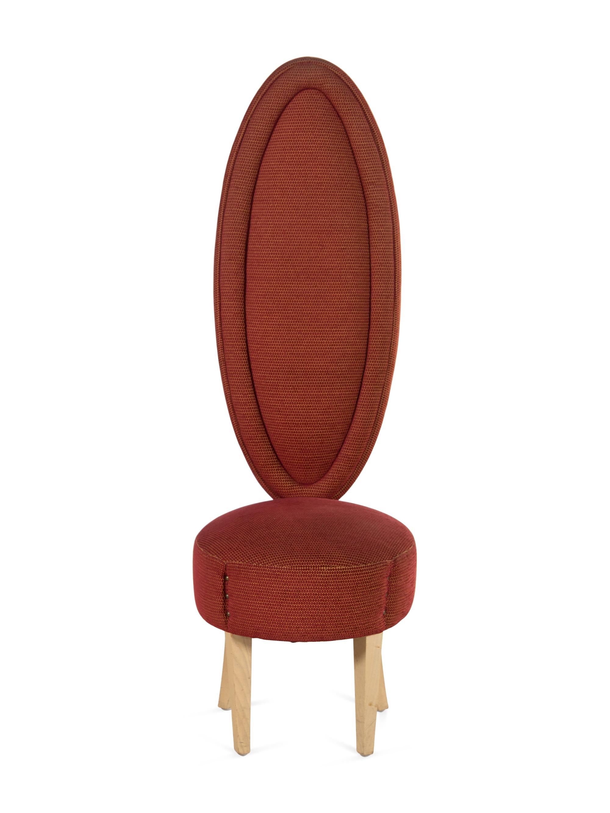 An Art Deco Style Slipper Chair