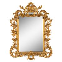 A Georgian Style Giltwood Mirror
