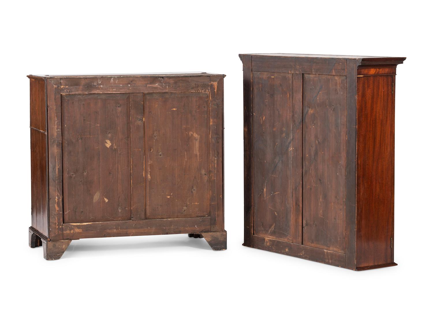 A George III Mahogany Secretary Bookcase