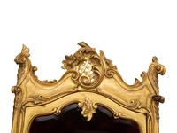 A Louis XV Style Carved Giltwood Vitrine — 19th/20th Century