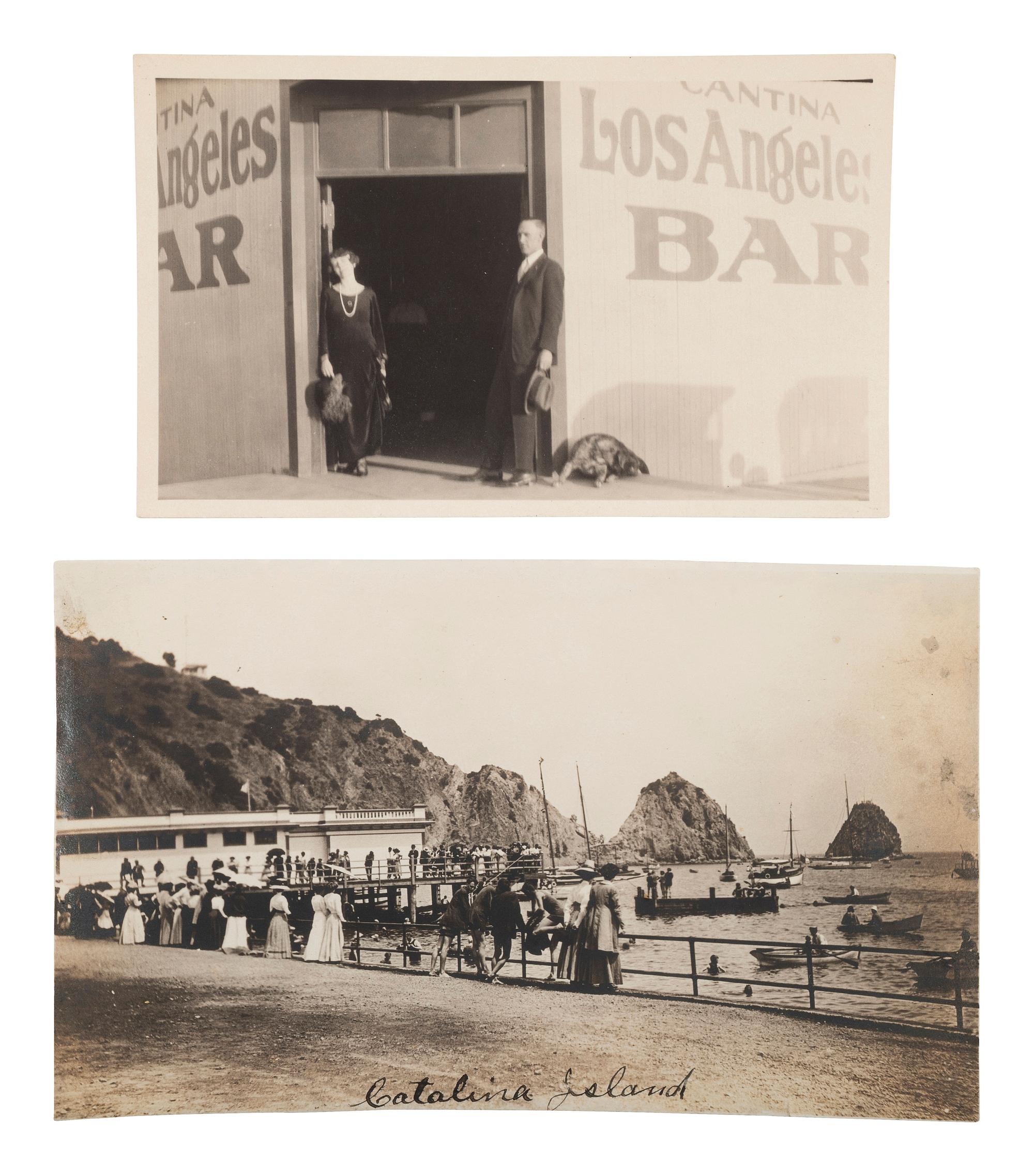[CALIFORNIA]. A group of over 120 RPPCs & photographs of Southern California incl. Los Angeles.