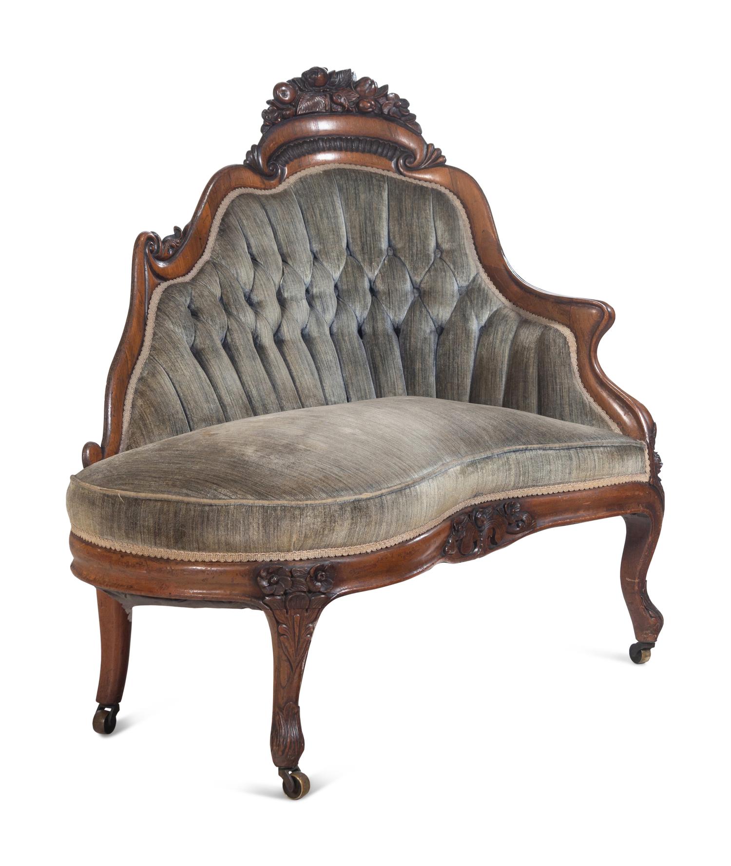 A Four-Piece Seating Suite by John Henry Belter