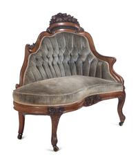 A Four-Piece Seating Suite by John Henry Belter