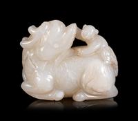 Five Chinese Jade Carvings of Animals
