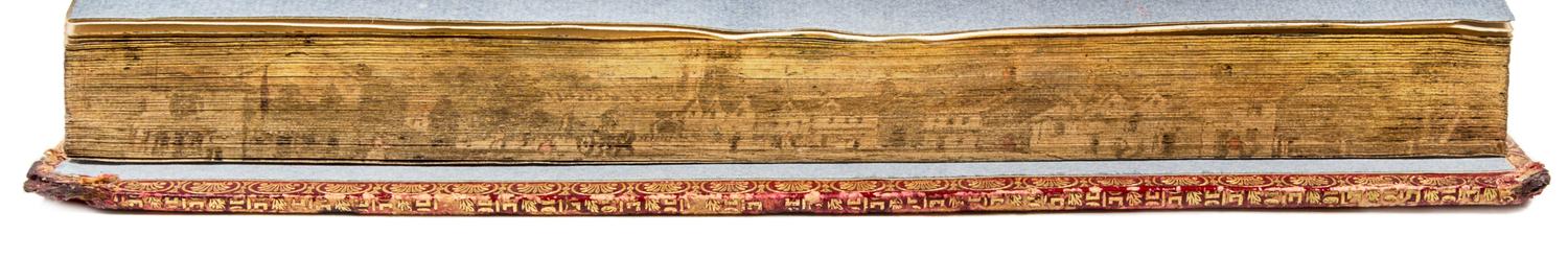 (FORE EDGE PAINTING) MILMAN, HH. The Fall of Jerusalem. London, 1820. With a fore edge painting of Monk Soham in Suffo