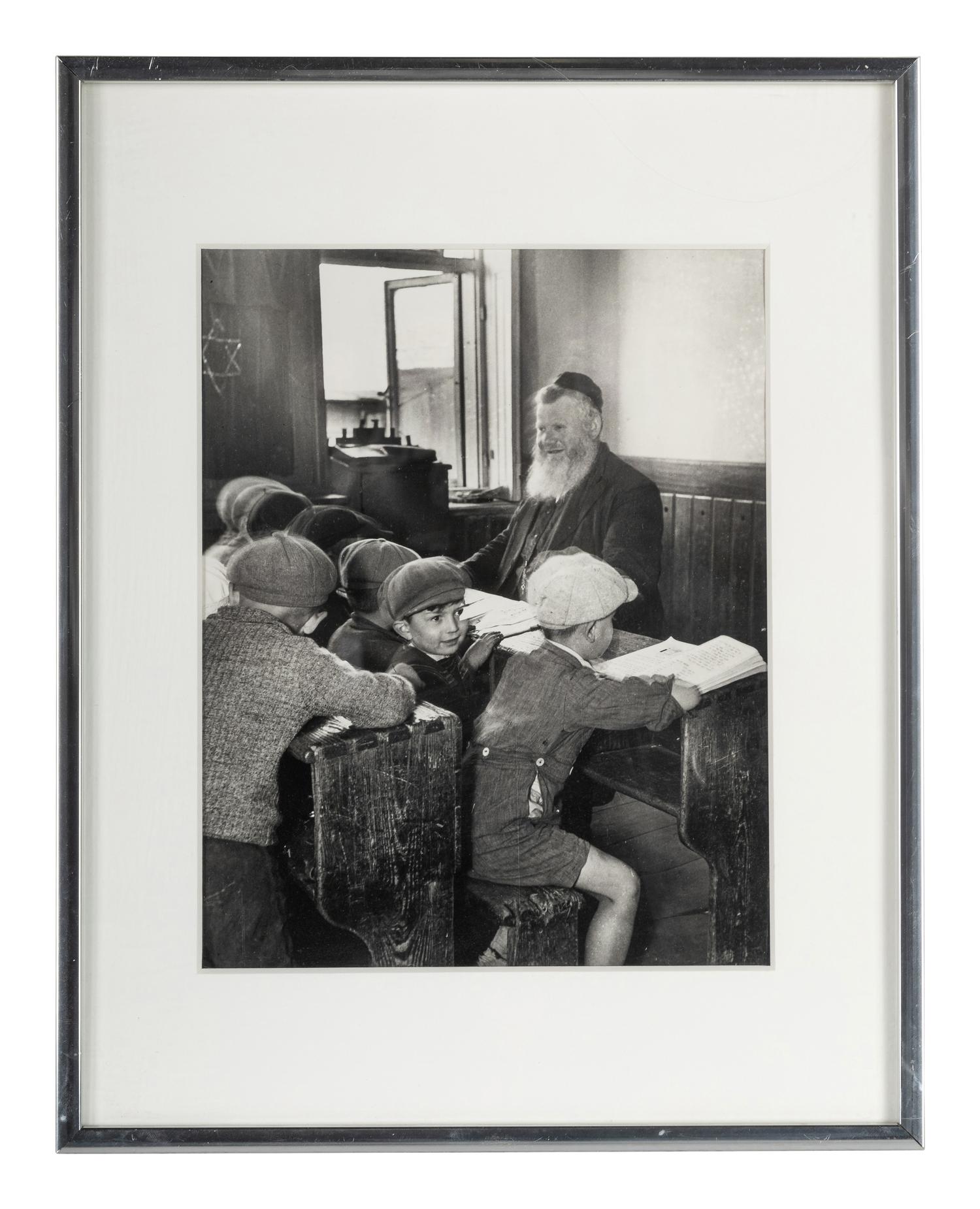 Roman Vishniac (1897-1990) The Cheder in Slonim, 1938