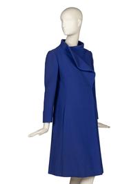 Pauline Trigère, Blue Swing Coat