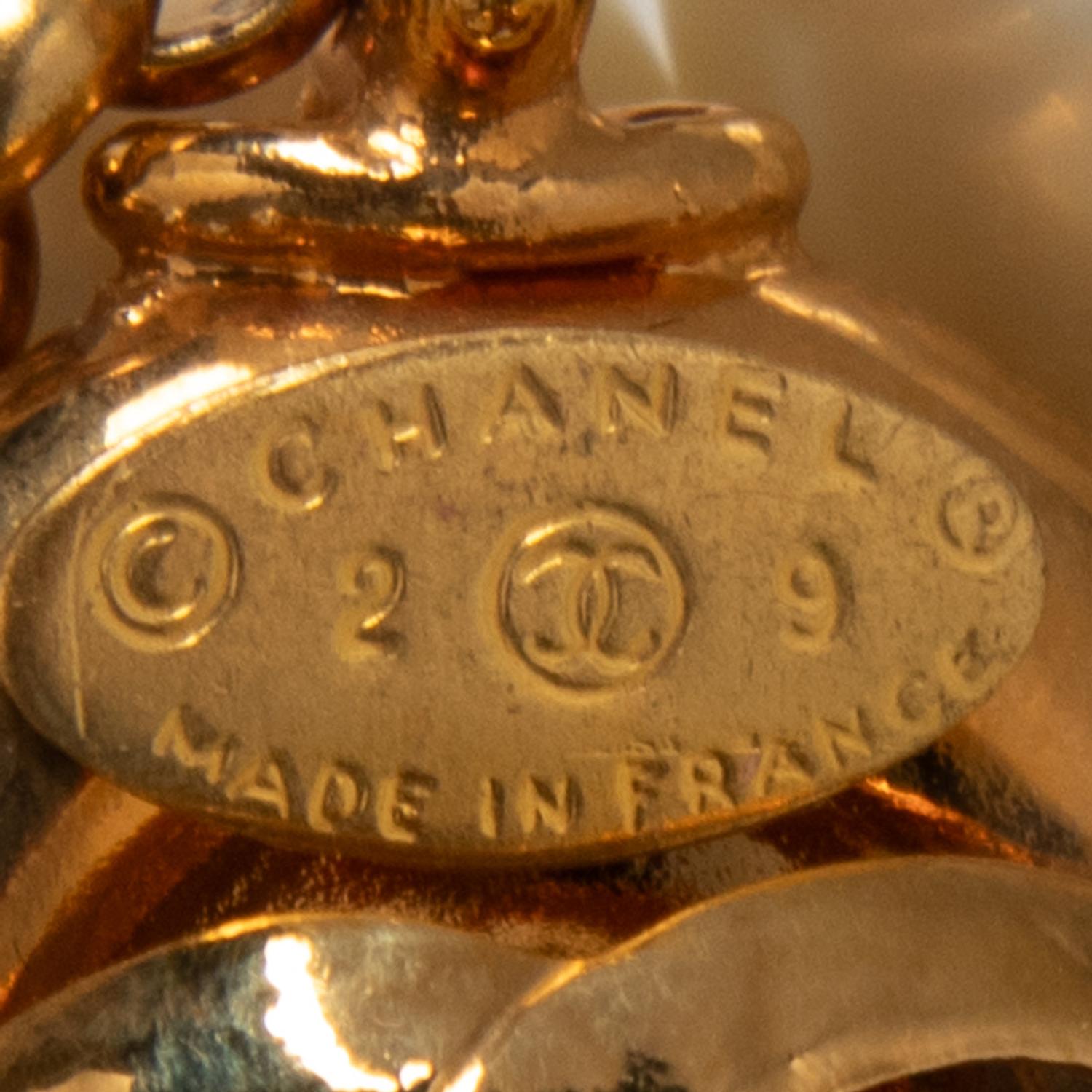 Chanel, Gripoix Pearl Station Necklace