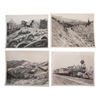 [EARLY PHOTOGRAPHY] -- [RAILROADS]. A group of stereoviews, albumen photographs, and other photographs related to railroads, comprising: