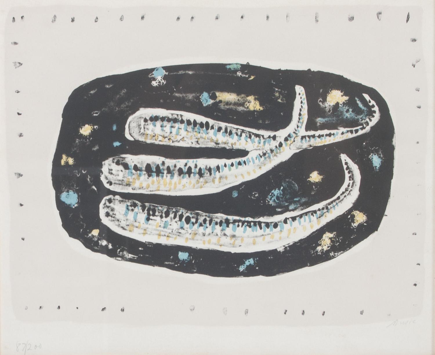 Zoran Antonio Music, (Italian/Slovenian, 1909-2005), Fishes