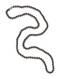 CULTURED BROWN PEARL NECKLACE