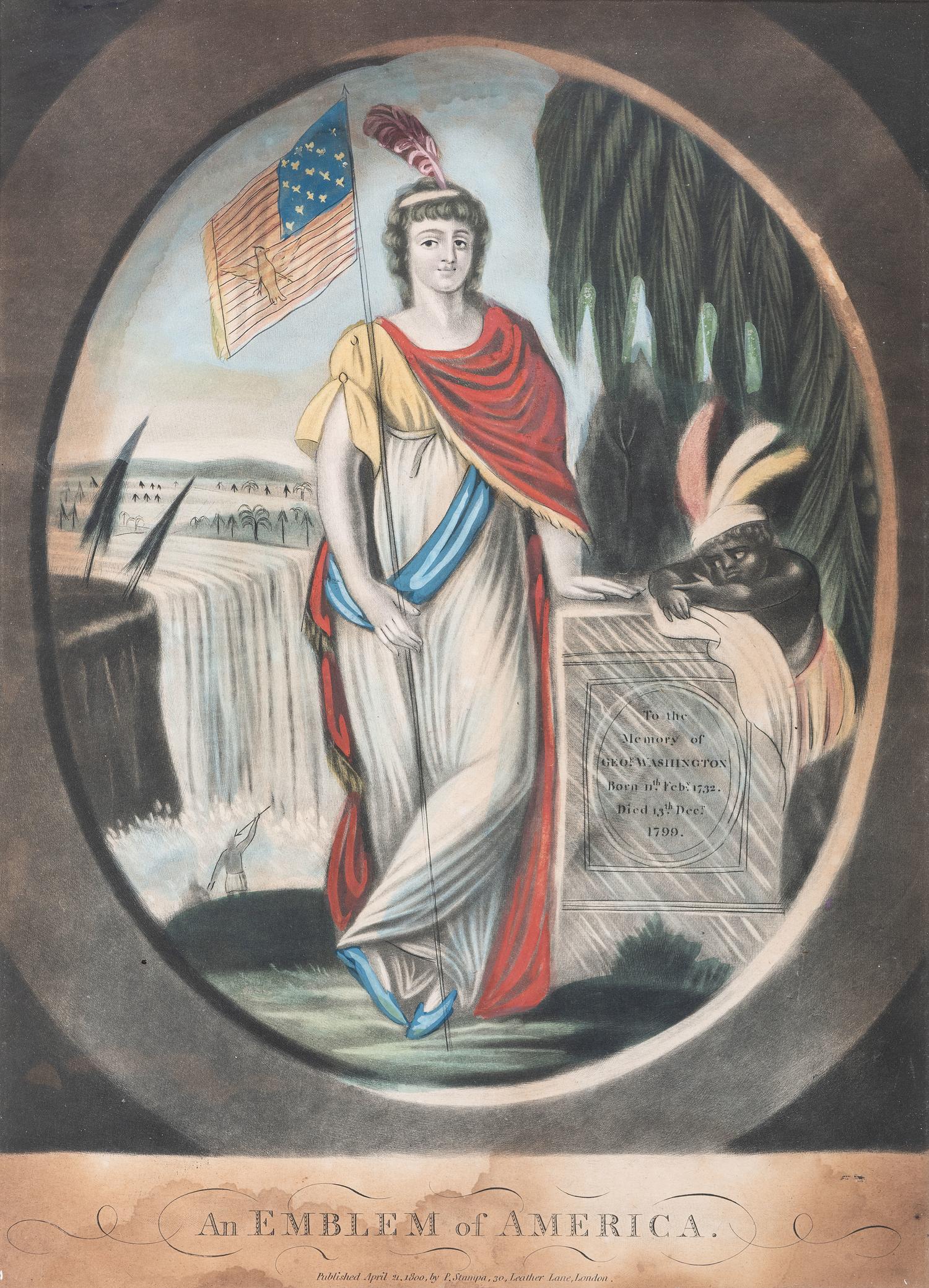 Four Allegorical Prints of the Continents