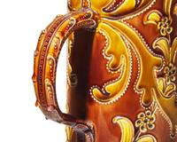 A Wedgwood Harry Barnard Tankard Pitcher with Silver Mounts