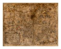 [MAP]. TODESCHI, Pietro. [ Nova et Acurata Totius Americae Tabula auct. G.I. Blaeu] America quarta pars orbis quam plerunq, nuvum orbem appellitant primo detecta est anno 1492 a Christophoro Columbo... Bologna, 1673.