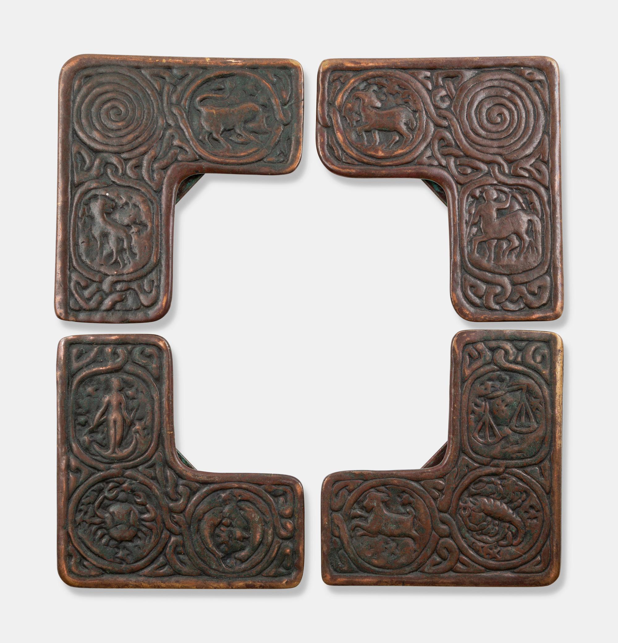 Fifteen-Piece Zodiac Desk Set