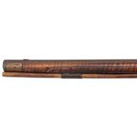 Untouched Incised & Relief Carved Flintlock Rifle by Henry Albright