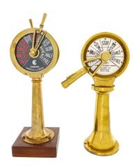 An English Brass Ship's Engine Order Telegraph