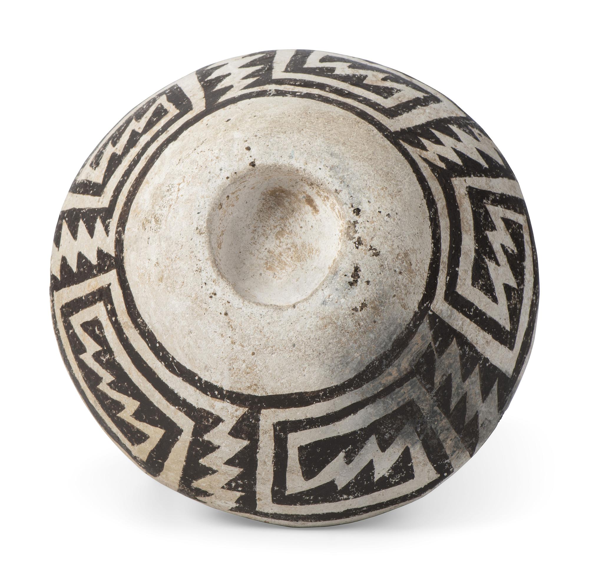 Ancestral Pueblo, Chaco Black-on-White Pitcher