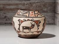 Zuni Polychrome Pottery