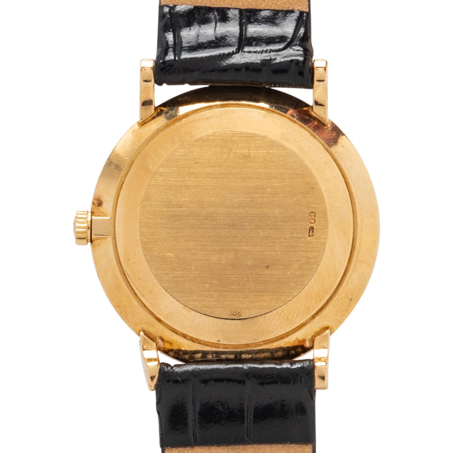 PATEK PHILIPPE, REF. 3919J 18K YELLOW GOLD 'CALATRAVA' WATCH, BOX & PAPERS