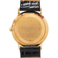 PATEK PHILIPPE, REF. 3919J 18K YELLOW GOLD 'CALATRAVA' WATCH, BOX & PAPERS