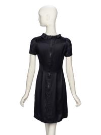Prada, Deep Grey Satin Dress