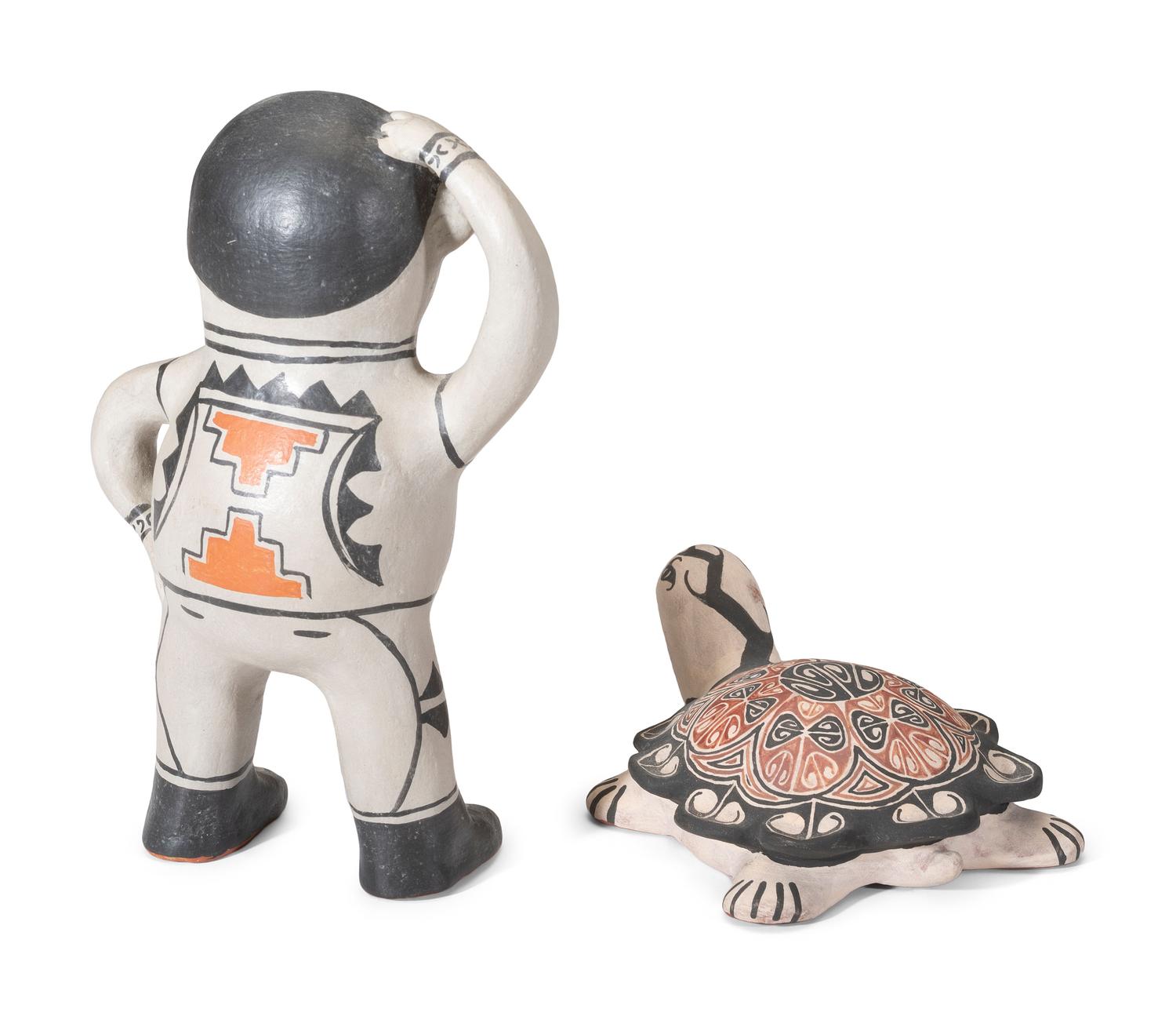 Pottery Turtle and Storyteller